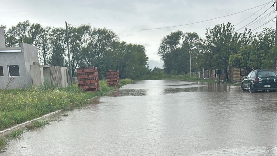 Cayeron 130 milímetros en Castex, pero sin evacuados